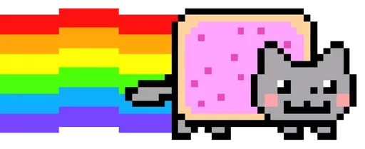 Стикерпак Nyan Cat для Telegram