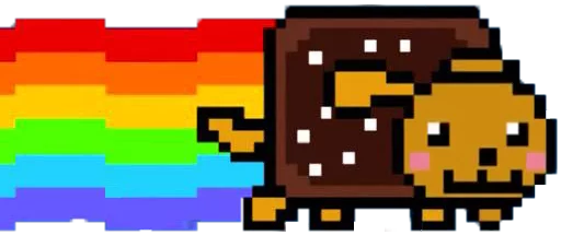 🐶 Стикер «Nyan Cat» для Telegram
