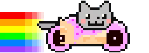 🏍 Стикер «Nyan Cat» для Telegram