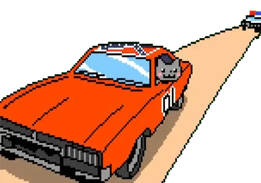 🚗 Стикер «Nyan Cat» для Telegram