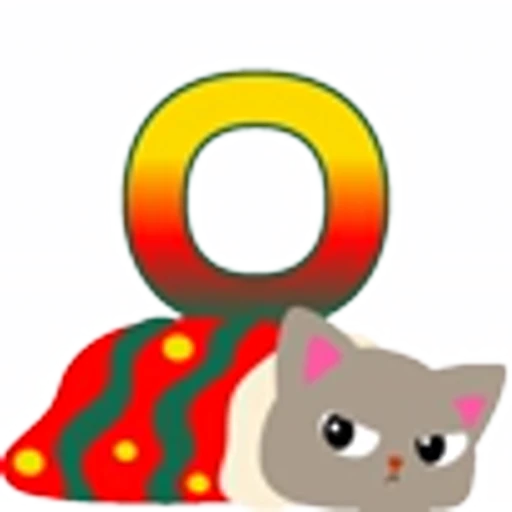 🫠 Эмодзи «Котозима Шрифт» для Telegram