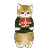 Стикер 19 Новогодние котики