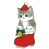 Стикер 4 Новогодние котики