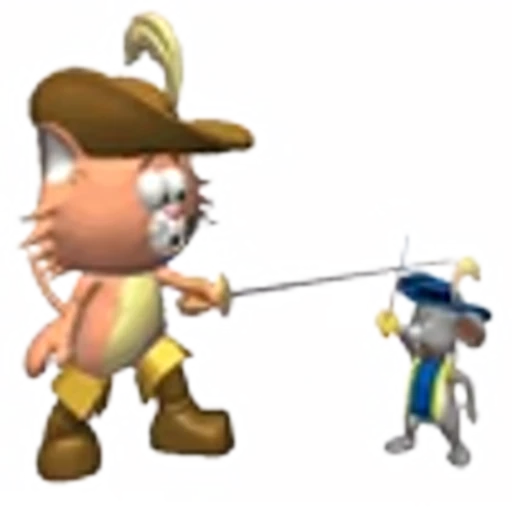 ⚔️ Эмодзи «3D cats» для Telegram