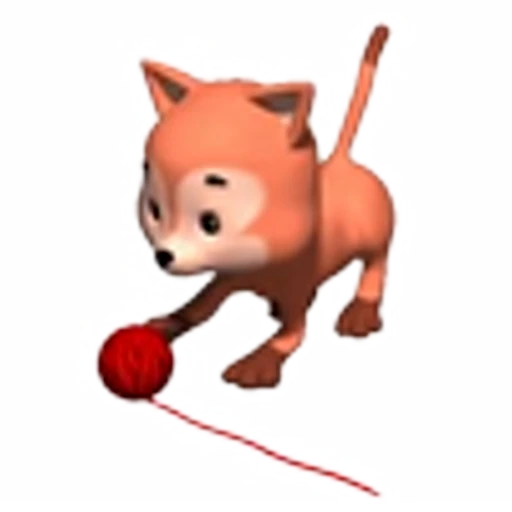 🧶 Эмодзи «3D cats» для Telegram