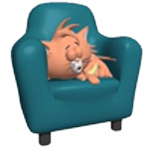 😴 Эмодзи «3D cats» для Telegram