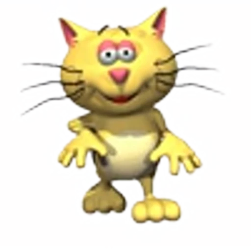 🚶‍♂️ Эмодзи «3D cats» для Telegram