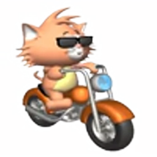 Стикерпак 3D cats для Telegram