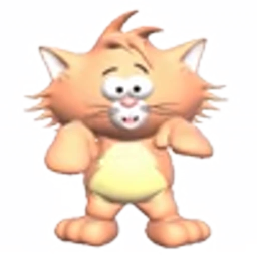 🤩 Эмодзи «3D cats» для Telegram