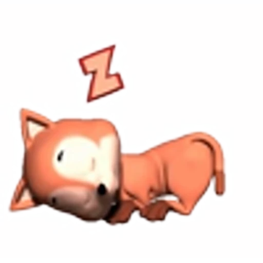 😴 Эмодзи «3D cats» для Telegram