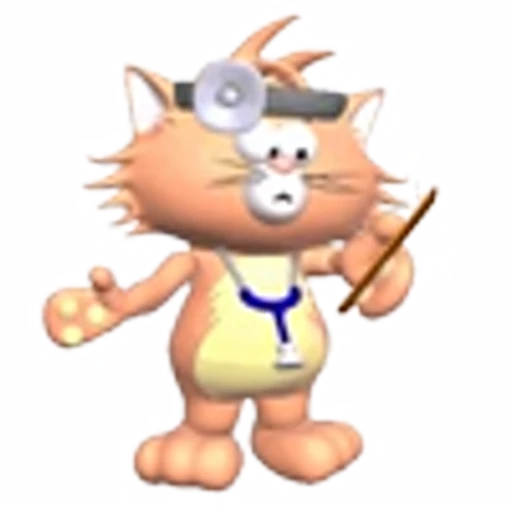 👨‍⚕️ Эмодзи «3D cats» для Telegram