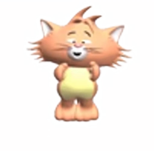 🥳 Эмодзи «3D cats» для Telegram