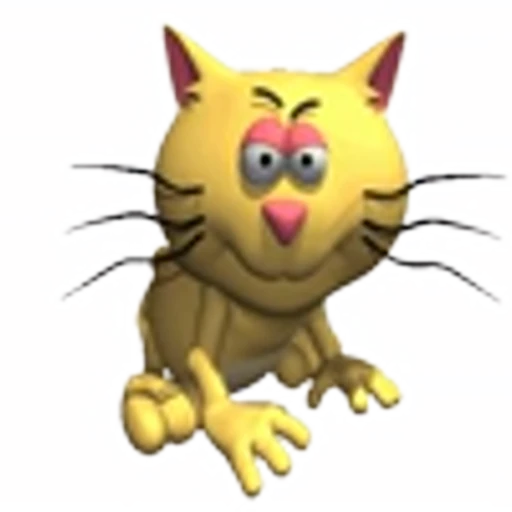 🤪 Эмодзи «3D cats» для Telegram