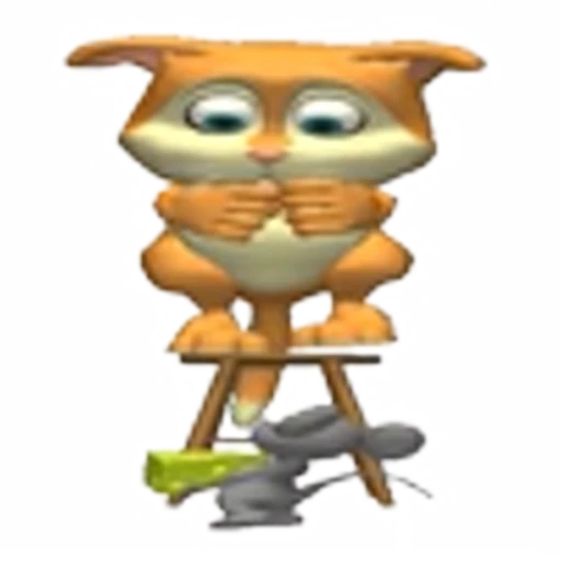 😱 Эмодзи «3D cats» для Telegram