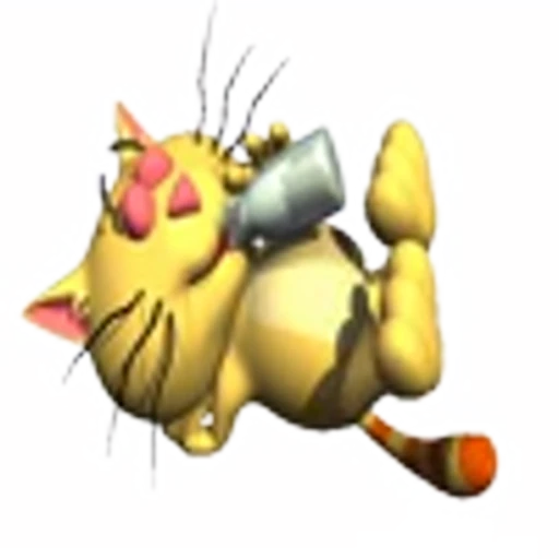 🍼 Эмодзи «3D cats» для Telegram