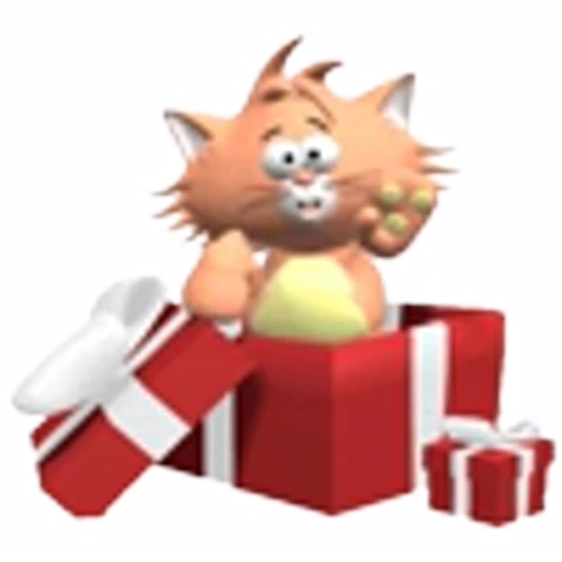 🎁 Эмодзи «3D cats» для Telegram