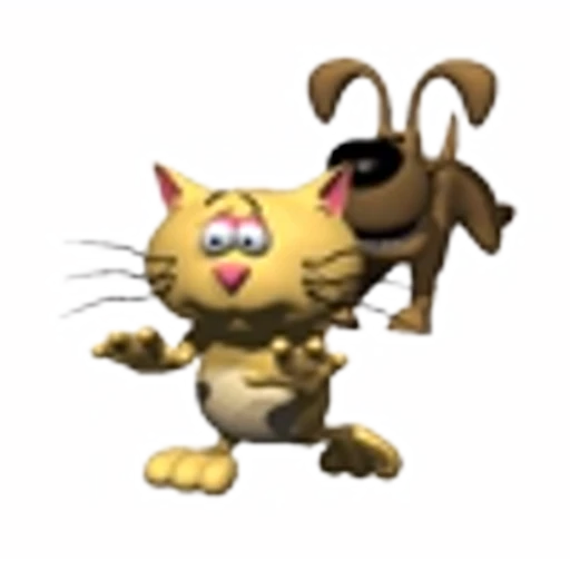 😱 Эмодзи «3D cats» для Telegram