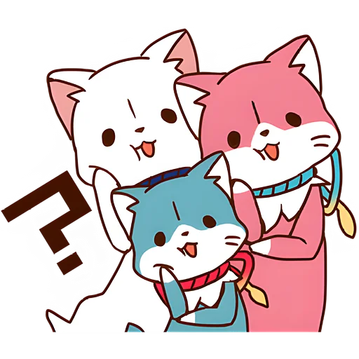 🤨 Стикер «Коты братаны» для Telegram