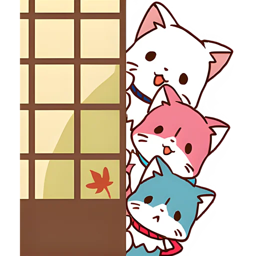 🫣 Стикер «Коты братаны» для Telegram