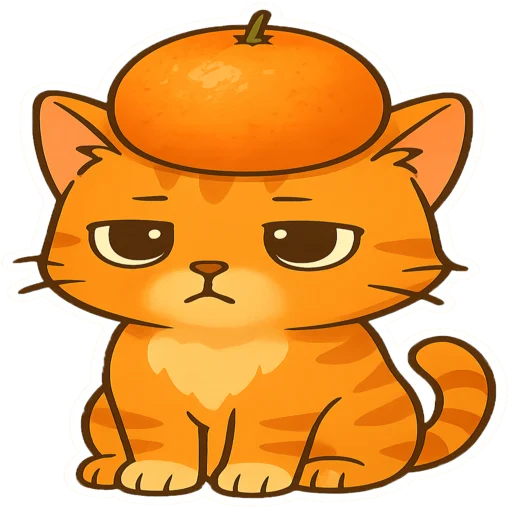🍊 Стикер «Kitez» для Telegram