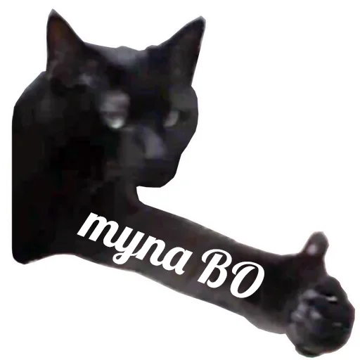 😉 Стикер «Cats meme» для Telegram