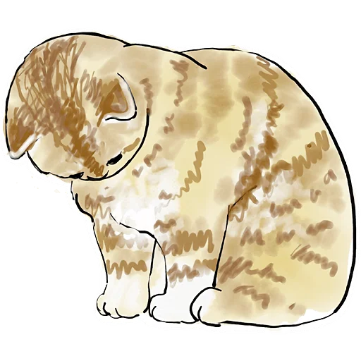 😞 Стикер «Кошачий чат 2» для Telegram