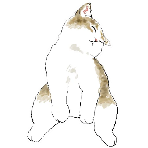 😣 Стикер «Кошачий чат 2» для Telegram