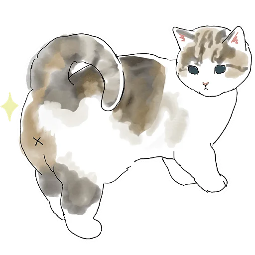 🐱 Стикер «Кошачий чат 2» для Telegram