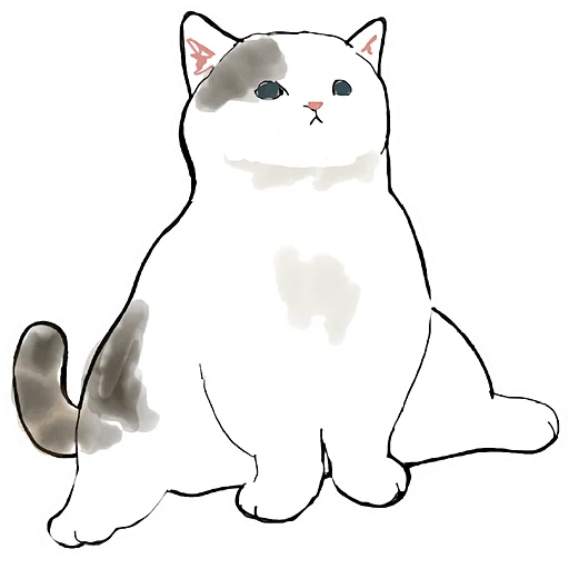 🥺 Стикер «Кошачий чат 2» для Telegram