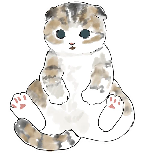 🥹 Стикер «Кошачий чат 2» для Telegram