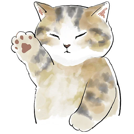 👋 Стикер «Кошачий чат 2» для Telegram