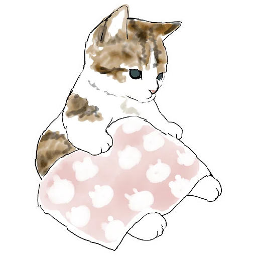 🥱 Стикер «Кошачий чат 2» для Telegram