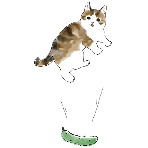 😱 Стикер «Кошачий чат 2» для Telegram