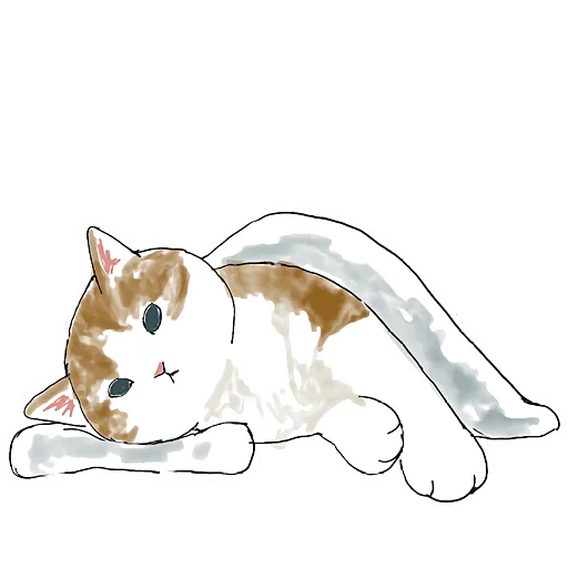 🫠 Стикер «Кошачий чат 2» для Telegram