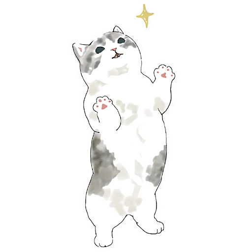 🤩 Стикер «Кошачий чат 2» для Telegram