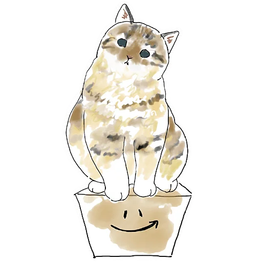 🙃 Стикер «Кошачий чат 2» для Telegram