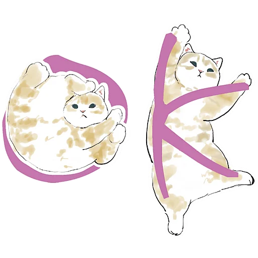 👌 Стикер «Кошачий чат 2» для Telegram