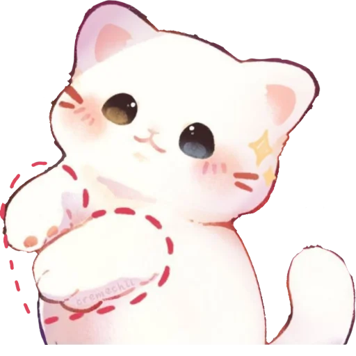 ❤️ Стикер «Милые котики» для Telegram