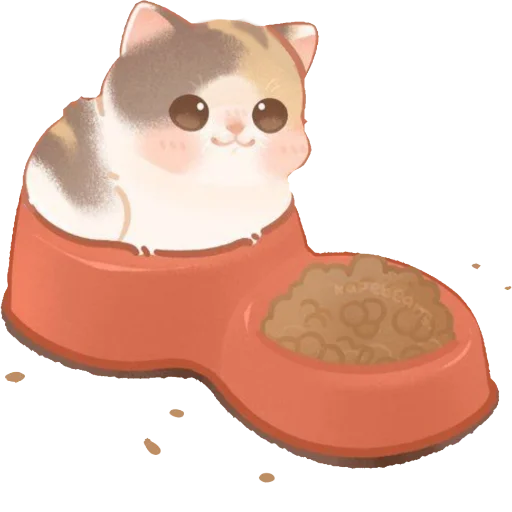 😋 Стикер «Милые котики» для Telegram