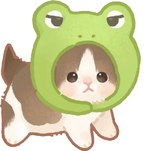 🐸 Стикер «Милые котики» для Telegram