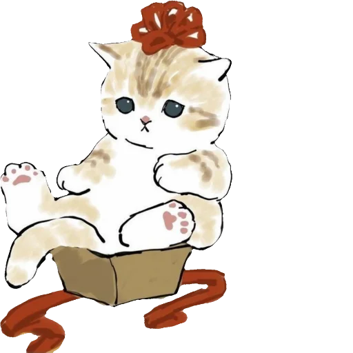 🎁 Стикер «Милые котики» для Telegram