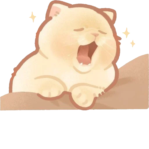 🥱 Стикер «Милые котики» для Telegram