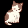 🐱 Эмодзи «‍⬛ котики и подписчики - слова синонимы» для Telegram