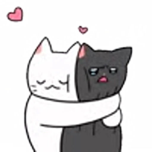 🤗 Эмодзи «catsdrawn» для Telegram