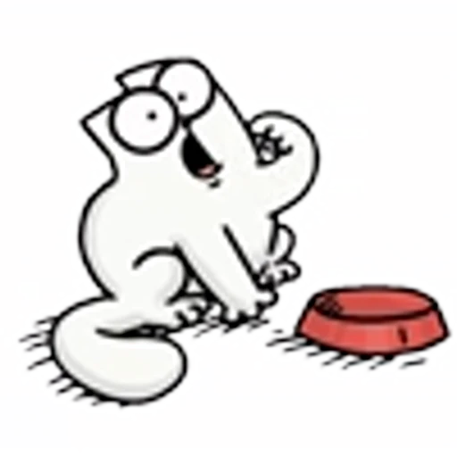 🍽 Эмодзи «catsdrawn» для Telegram