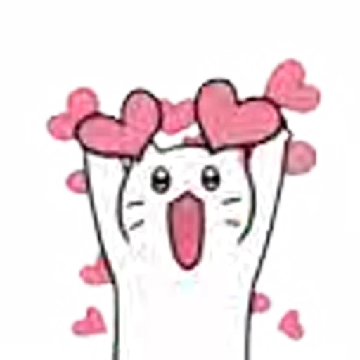 😽 Эмодзи «catsdrawn» для Telegram