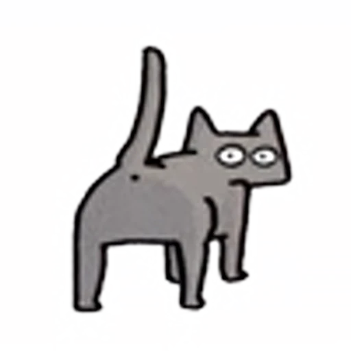🍑 Эмодзи «catsdrawn» для Telegram