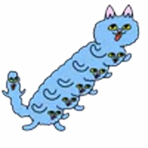 🤪 Эмодзи «catsdrawn» для Telegram