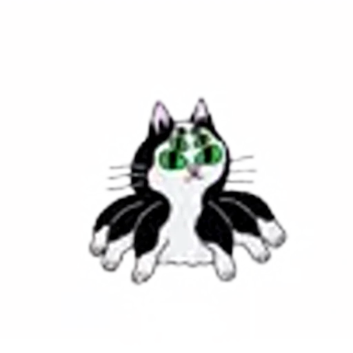 🤪 Эмодзи «catsdrawn» для Telegram