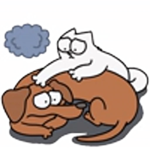 😒 Эмодзи «catsdrawn» для Telegram